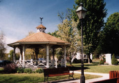 Easthampton common and gazebo